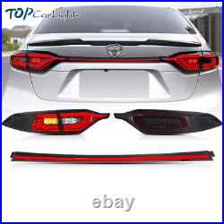 VLAND LED Tail Lights with Sequential Signals For Toyota Corolla Sedan 2020-2023