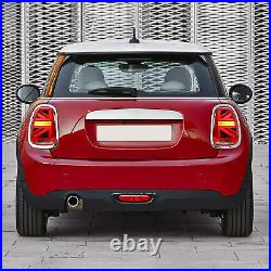 VLAND LED Tail lights Assembly for 2014-2021 BMW Mini Cooper F55 F56 F57 Chrome