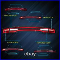 VLAND LED Tail lights For 2011-2014 Dodge Charger DRL Sequential & Animation