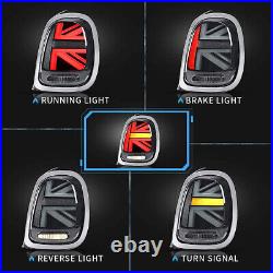 VLAND LED Tail lights For 2014-23 BMW Mini Cooper F55 F56 F57 Chrome Housing