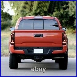 VLAND LED Taillights For Toyota Tacoma 2016-2021 Sequential Indicators Near Lamp