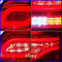 VLAND Led Headlights +Rear Tail Lights Lamps For Toyota Highlander SUV 2001-2007
