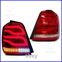 VLAND Led Headlights +Rear Tail Lights Lamps For Toyota Highlander SUV 2001-2007