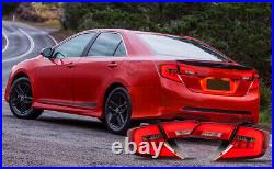 VLAND Pair LED Tail Lights Fit Toyota Camry 2012 2013 2014 Rear Lamps Assembly