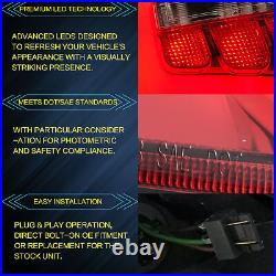 VLAND Pair LED Tail Lights Fit Toyota Camry 2012 2013 2014 Rear Lamps Assembly