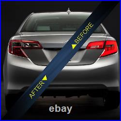 VLAND Pair LED Tail Lights Fit Toyota Camry 2012 2013 2014 Rear Lamps Assembly