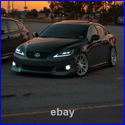 VLAND Pair Red Tail Lights & Headlights Fit For Lexus IS250 IS350 ISF 2006-2012