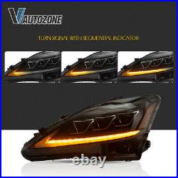 VLAND Pair Red Tail Lights & Headlights Fit For Lexus IS250 IS350 ISF 2006-2012