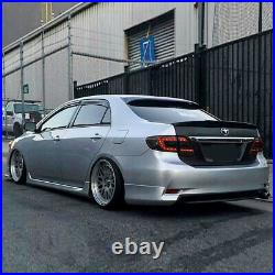 VLAND Pair Smoked LED Tail Lights For 2011-2013 Toyota Corolla Rear Brake Lamp