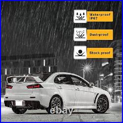 VLAND Pair Smoked LED Tail lights For 2008-2017 Mitsubishi Lancer EVO Rear Lamps VLAND Pair Smoked LED Tail lights For 2008-2017 Mitsubishi Lancer EVO Rear Lamps