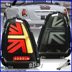 VLAND SMOKED LED Tail Lights For 2007-13 Mini Cooper R56 R57 R58 R59 Rear Lamps