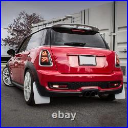 VLAND SMOKED LED Tail Lights For 2007-13 Mini Cooper R56 R57 R58 R59 Rear Lamps