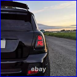 VLAND SMOKED LED Tail Lights For 2007-13 Mini Cooper R56 R57 R58 R59 Rear Lamps