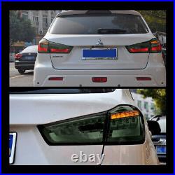 VLAND Smoked LED Tail Lights For 12-18 Mitsubishi ASX Outlander Sport Rear Lamps