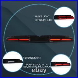 VLAND Smoked LED Tail Lights For 2008-14 Dodge Challenger withSequential Indicator
