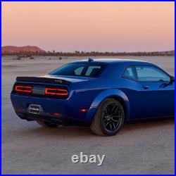 VLAND Smoked LED Tail Lights For 2008-14 Dodge Challenger withSequential Indicator