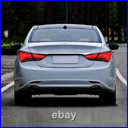 VLAND Smoked LED Tail Lights For 2011-2014 Hyundai Sonata WithSequential Signals