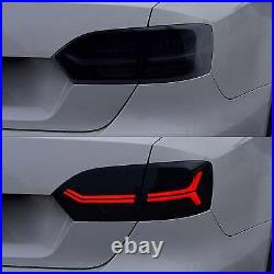 VLAND Smoked LED Tail Lights For 2011-2014 Volkswagen Jetta MK6 WithSequential