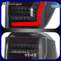 VLAND Smoked LED Tail Lights For Toyota 4Runner 2010-2023 WithStart-up Animation