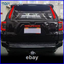 VLAND Smoked LED Tail Lights For Toyota 4Runner 2010-2023 WithStart-up Animation