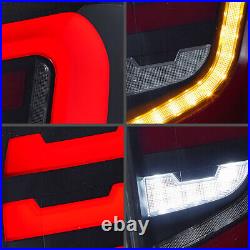 VLAND Smoked LED Tail Lights For Toyota RAV4 2006-2012 with Sequential Signals