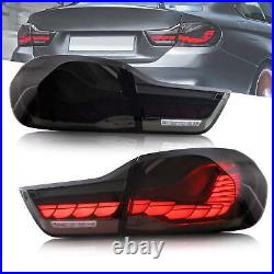 VLAND Smoked LED Tail Lights Rear Lamps For 2014-2020 BMW F32 F33 F36 F82 F83 M4