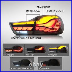 VLAND Smoked LED Tail Lights Rear Lamps For 2014-2020 BMW F32 F33 F36 F82 F83 M4