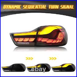 VLAND Smoked LED Tail Lights Rear Lamps For 2014-2020 BMW F32 F33 F36 F82 F83 M4