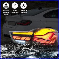 VLAND Smoked LED Tail Lights Rear Lamps For 2014-2020 BMW F32 F33 F36 F82 F83 M4