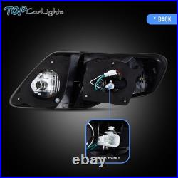 VLAND Smoked LED Tail lights For 2008-2011 Toyota Corolla Rear Brake Lamps 1Pair