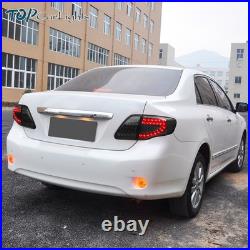 VLAND Smoked LED Tail lights For 2008-2011 Toyota Corolla Rear Brake Lamps 1Pair VLAND Smoked LED Tail lights For 2008-2011 Toyota Corolla Rear Brake Lamps 1Pair