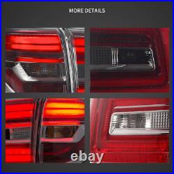 VLAND Smoked Lens LED Tail Lights For Nissan Armada 2017-2020 Rear Lamps L+R