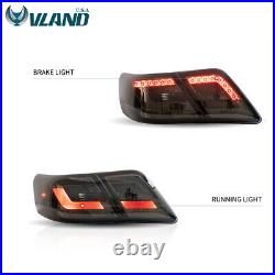 VLAND Taillights For Toyota Camry Sedan LE SE 07-09 CE XLE 07-11 LED Tint Lens