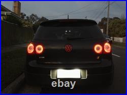 VW Golf LED ring Skyline style bicolor VW Golf mk5 GTI for Valeo Lights