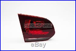 VW Golf MK6 09-12 LED Dark Red Rear Tail Lights Lamps Set Pair RHD Plug & Play