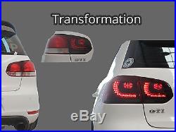 VW Golf MK6 2009-2012 LED Tail Lights- Aus Free Postage-TSI/GTI/TDI/GTD