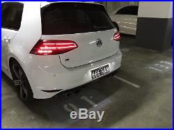 VW Golf MK7 MK7.5 style R LED Dynamic Tail Lamps Lights Tinted tailights (NEW)