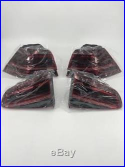 VW Golf MK7 MK7.5 style R LED Dynamic Tail Lamps Lights Tinted tailights (NEW)