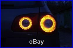 VW Passat led lamp B6 3C Skyline style LED ring lamp Inner Tail Lights bicolor