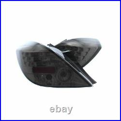 Vauxhall Corsa D 3 Door Hatchback 2006-2015 LED Smoked Rear Tail Lights Pair