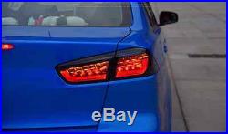 Vland LED Tail Lights 2008-2017 Mitsubishi Lancer/Evo X BMW Style Smoke Color