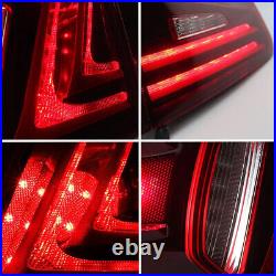 Vland Led Tail Lights for Lexus IS250 IS350 ISF 2006-2013 Red Lens Rear Lamps US