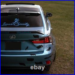 Vland Led Tail Lights for Lexus IS250 IS350 ISF 2006-2013 Red Lens Rear Lamps US