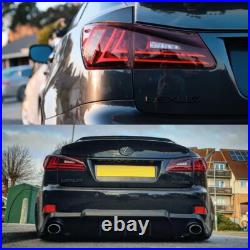 Vland Led Tail Lights for Lexus IS250 IS350 ISF 2006-2013 Red Lens Rear Lamps US