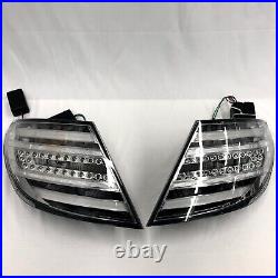 W204 Facelift Tail Lights Lamp Pair for Mercedes Benz C Class C250 C300 Smoke