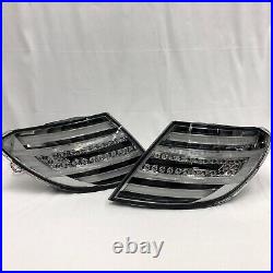 W204 Facelift Tail Lights Lamp Pair for Mercedes Benz C Class C250 C300 Smoke