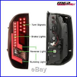 Winjet OE Factory Fit For 2014 -2019 Toyota Tundra LED Brake Tail Lights Clear